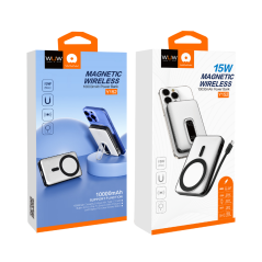 Power Bank 10000mAh 15W Fast Charging +USB C 20W Blanc - WUW Y152 — Accessoire · Smarty Paris 18e